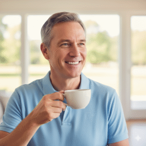 Successful DBS patient demonstrating improved motor control after treatment with a top neurosurgeon in India.