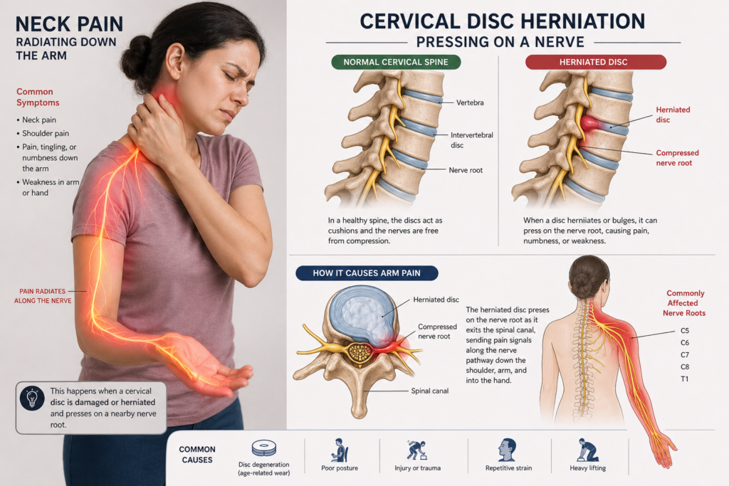 Neck Pain and Arm Numbness: Could It Be a Cervical Disc Problem? - Dr ...